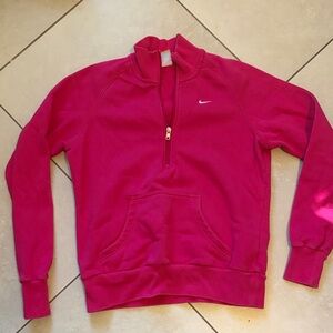 Nike Fuchsia Half-Zip Pullover